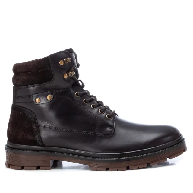 Carmela 16007903 boots homme marron cuir à lacets