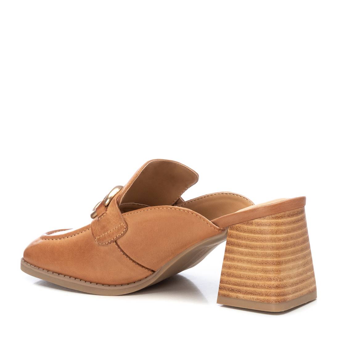 Carmela 16144502 mules femme marron cuir talon
