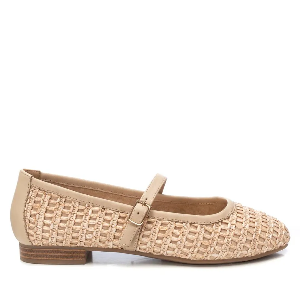 Carmela 16231702 ballerine beige ajourée boucle 35-41
