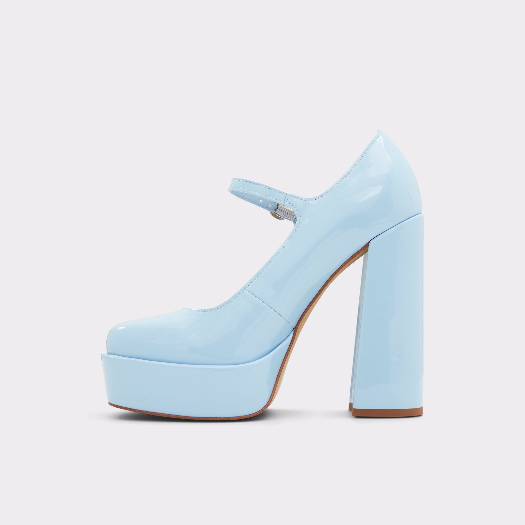 ALDO Anjie sneakers Mary Jane compensées bleues