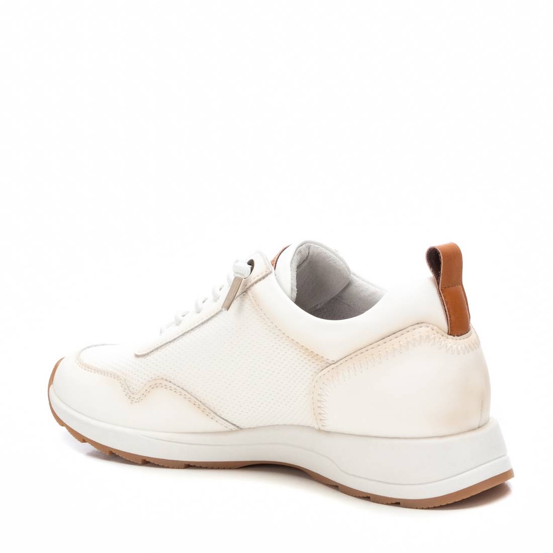 Carmela 16215201 basket cuir blanc