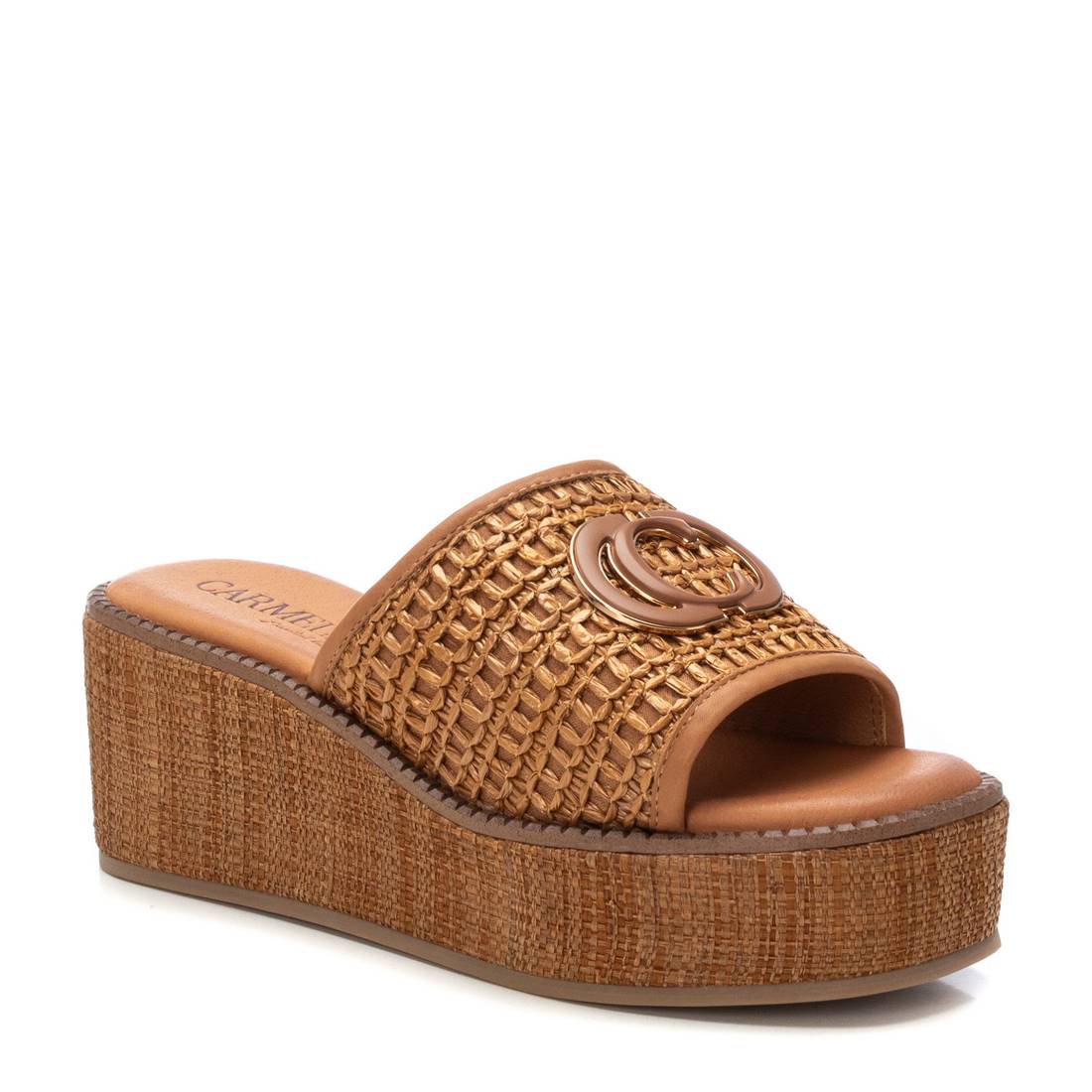 Carmela 16223502 sandale compensée camel 7 cm