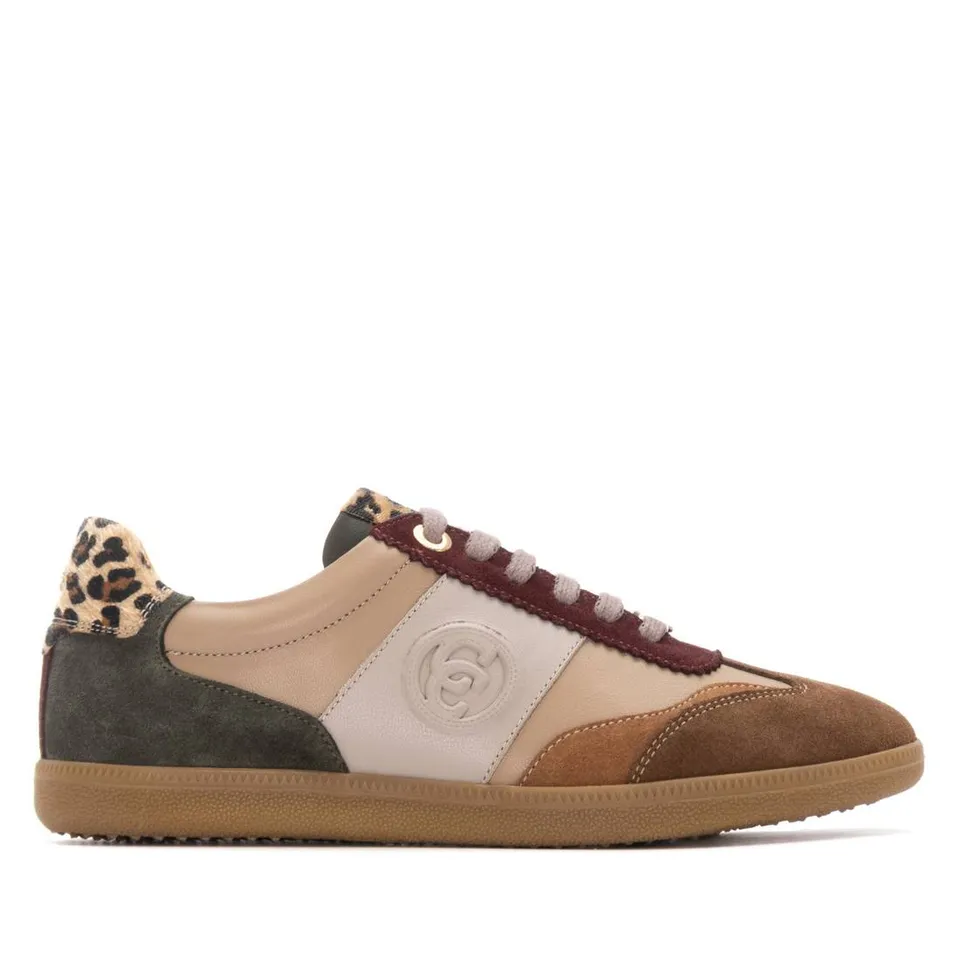 Carmela 16264006 basket femme multicolore cuir plate