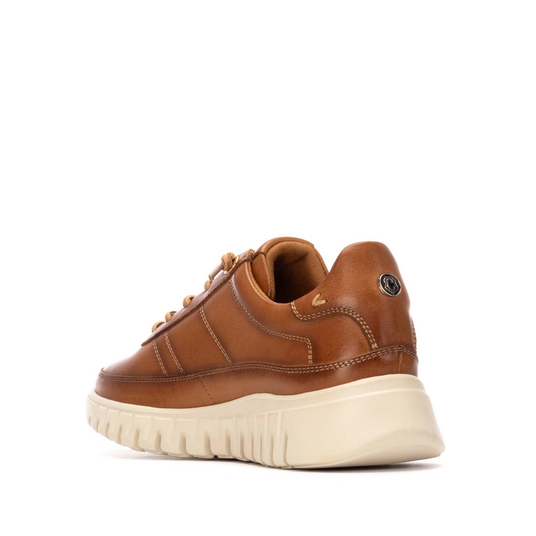 Carmela 16252501 baskets cuir camel marron