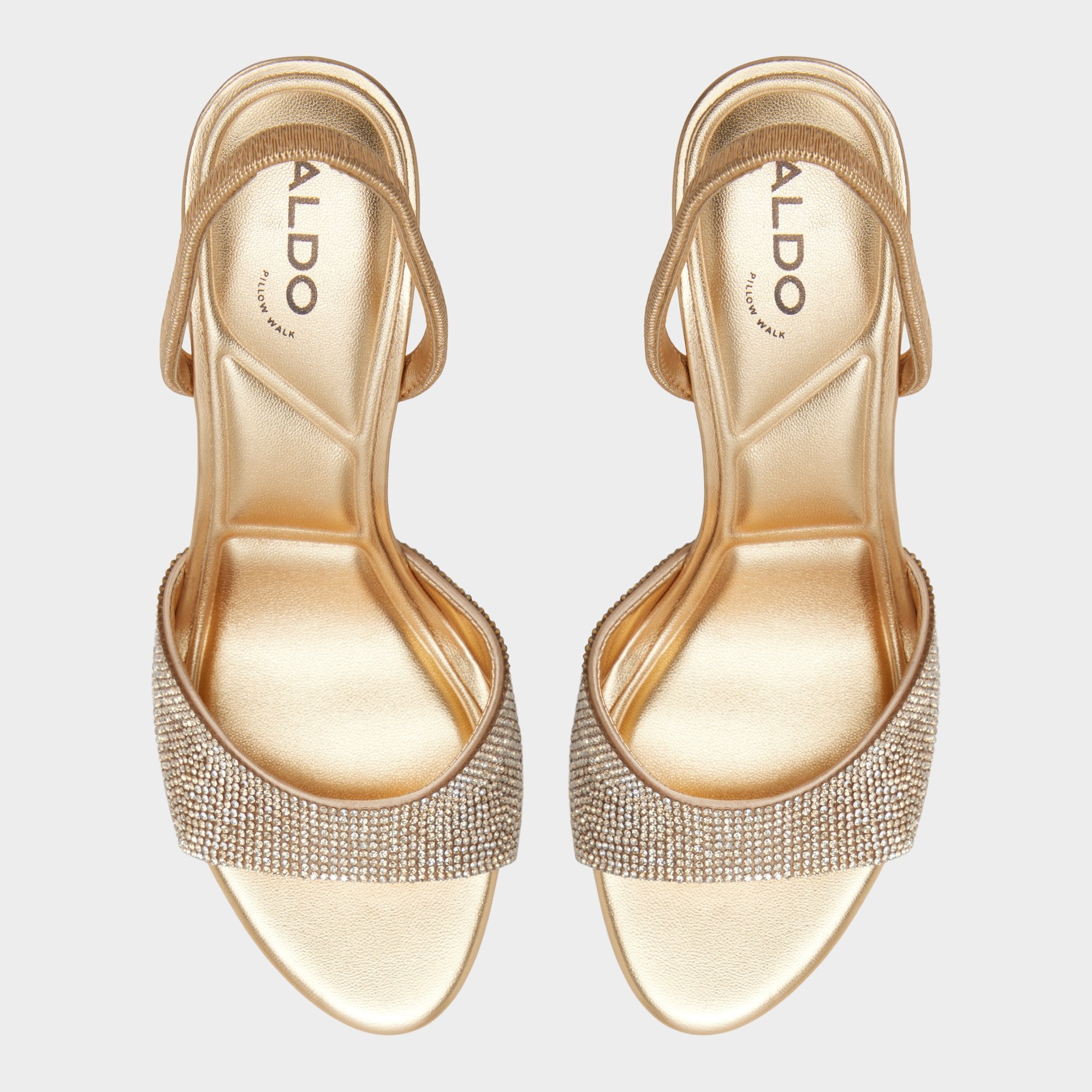 ALDO Aitana sandales nude talon slingback