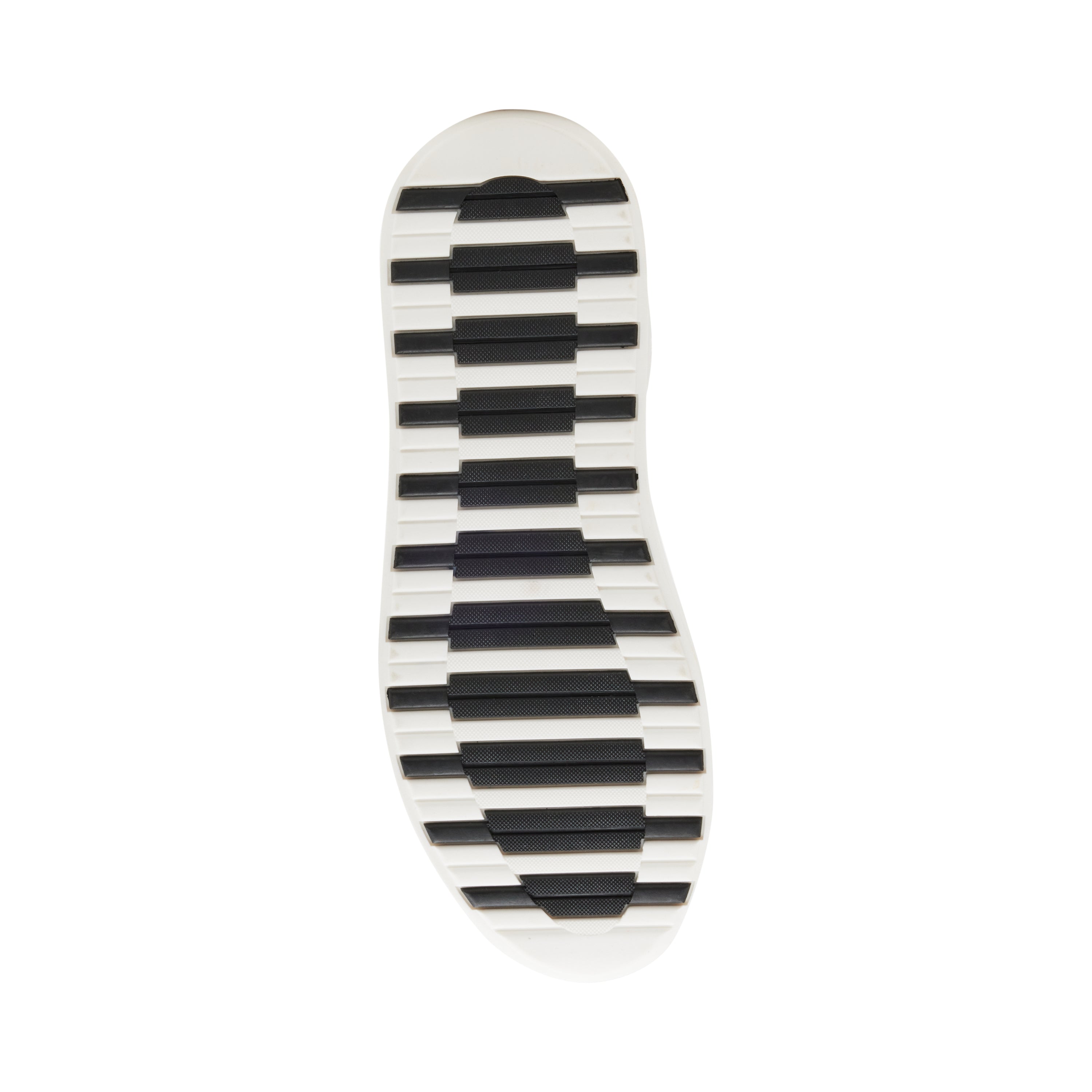 Steve Madden Razoredge baskets homme cuir blanc noir