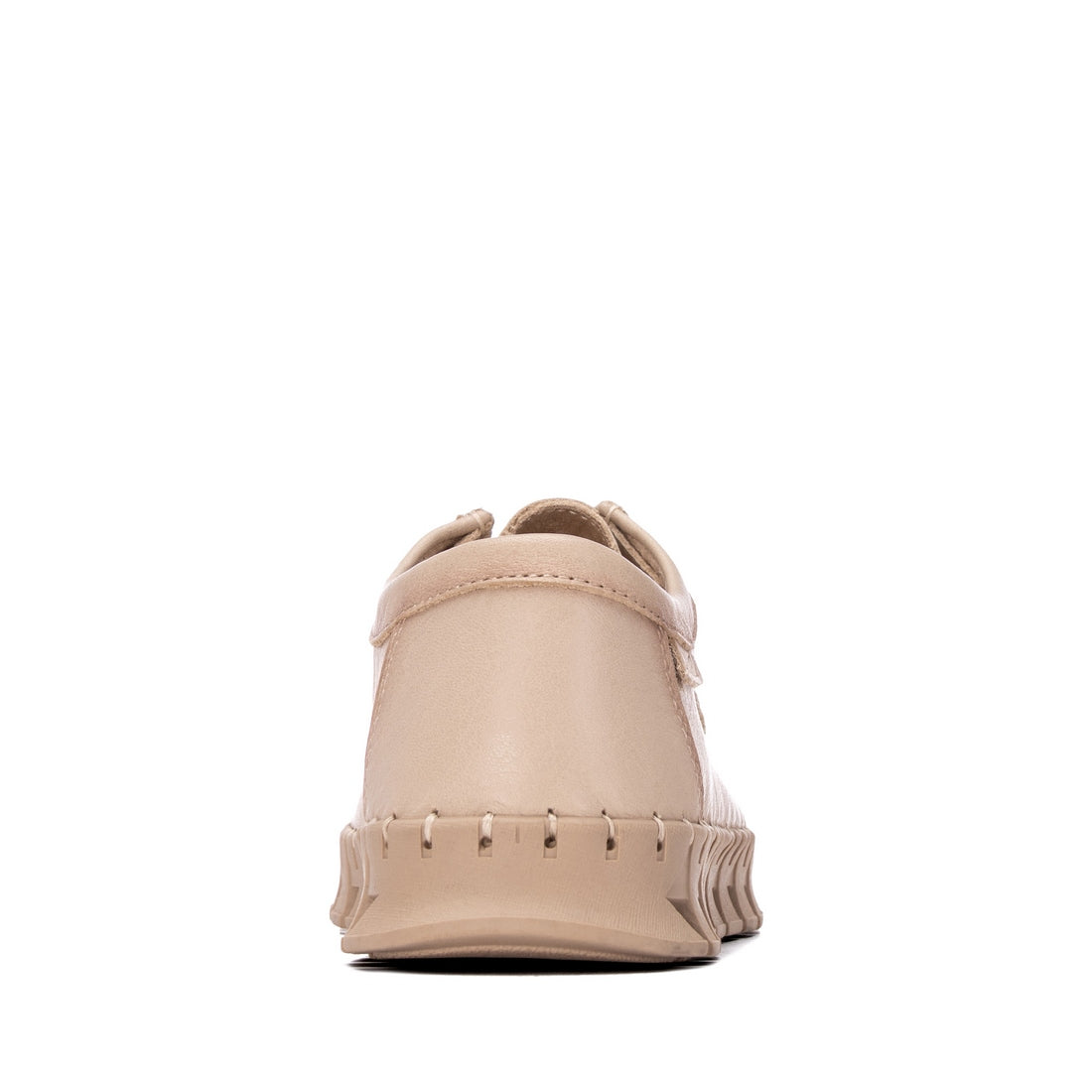 Carmela 16439301 basket cuir marron lacet femme