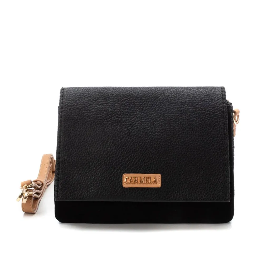 Carmela 18613503 sac bandoulière noir zippé