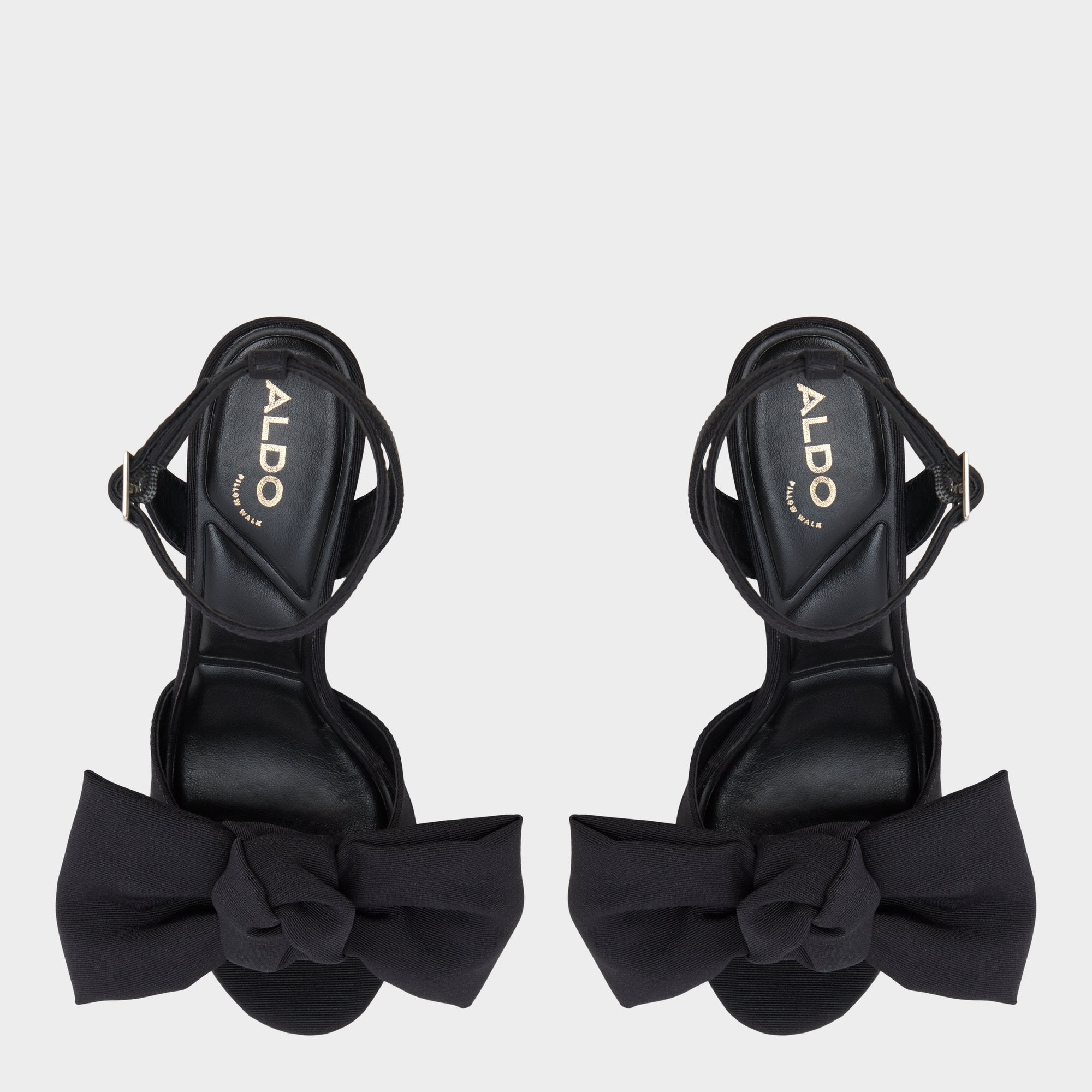 ALDO Luscious sandales talons femme noir satin