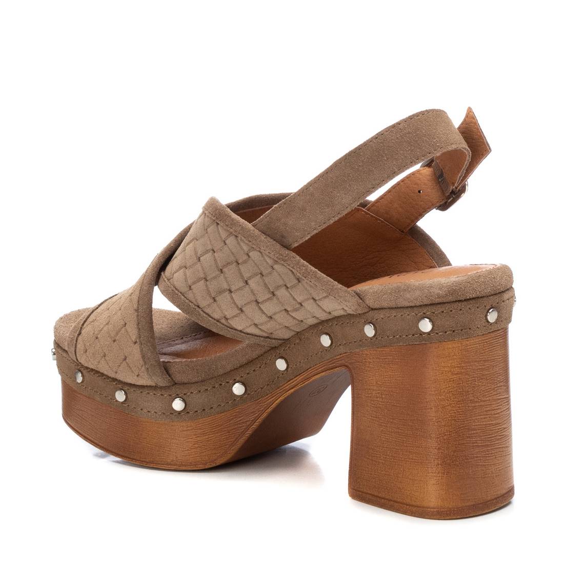 Carmela 16061603 sandale suède marron talon 10 cm