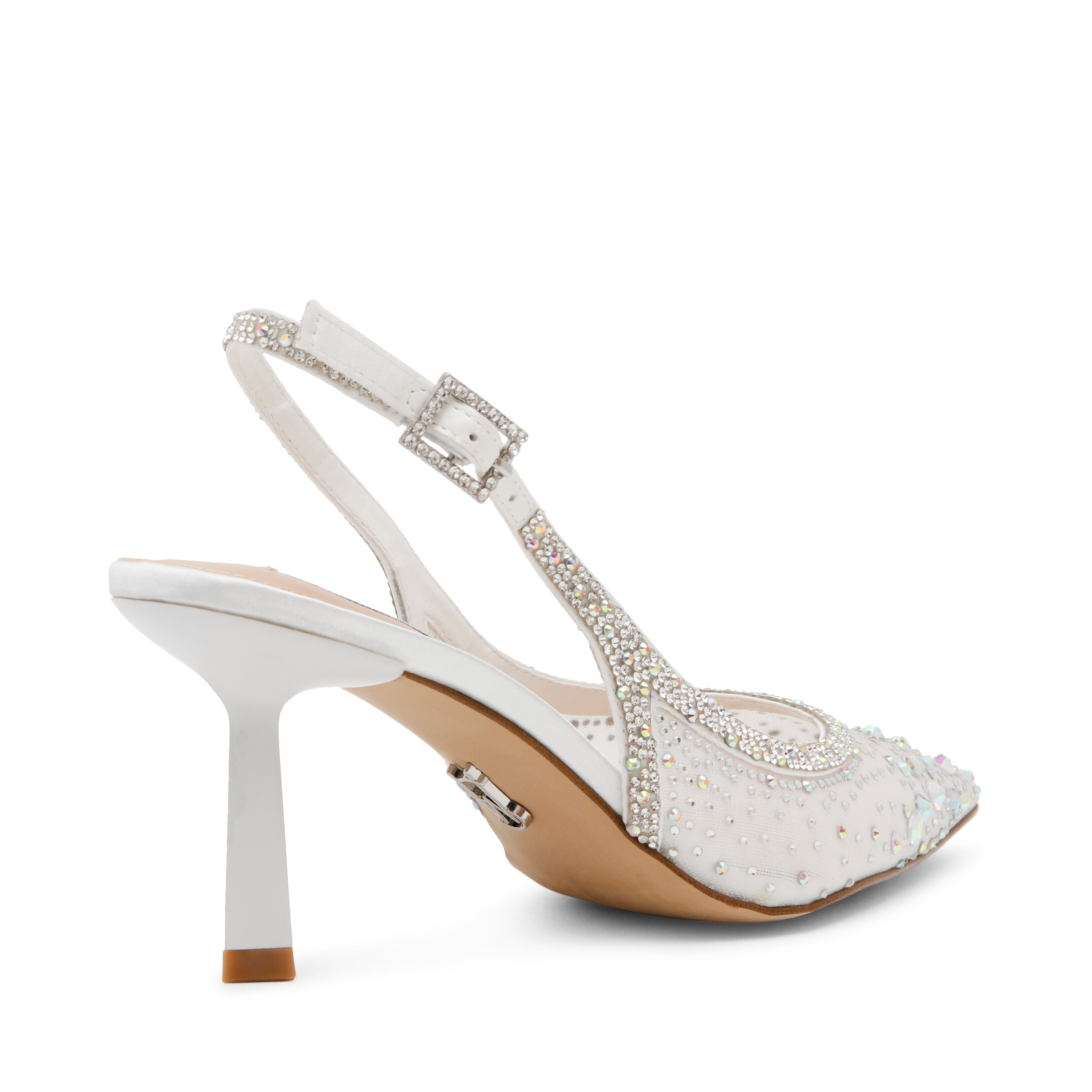 Steve Madden Vero escarpins ivoire mesh 7 cm