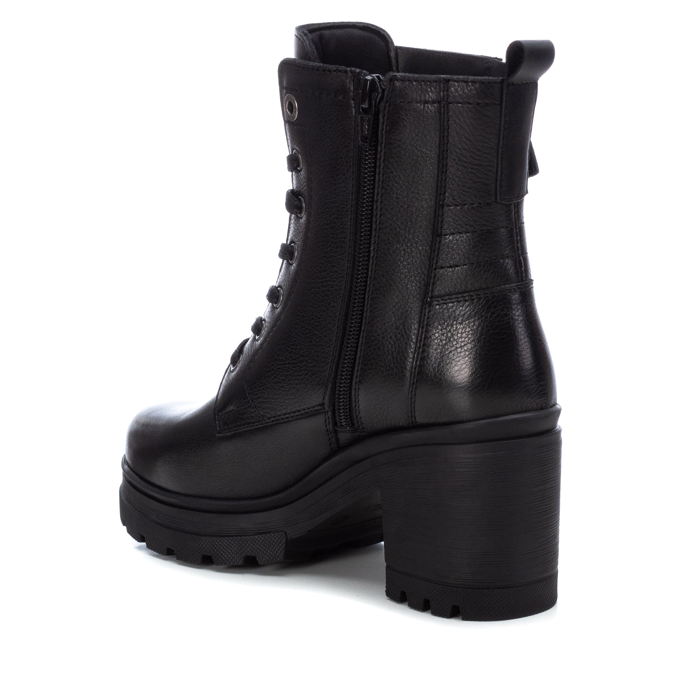 Carmela 16008702 bottine cuir noir talon 8 cm
