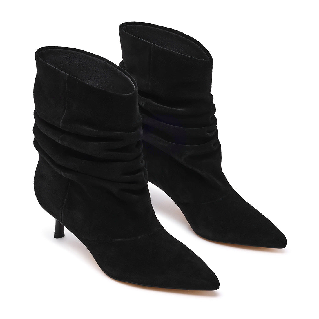 Steve Madden Flux bottines daim noir talon 4 cm