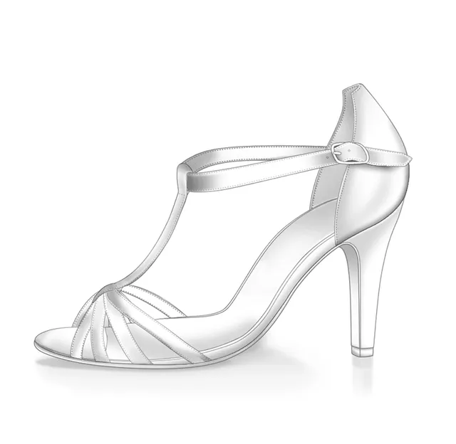 Dessine Moi Un Soulier Chloé High sandale talon personnalisée