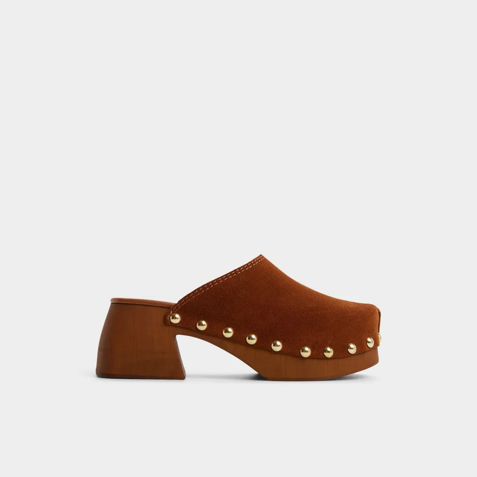 ALDO Tayloria sabots talon bloc bois