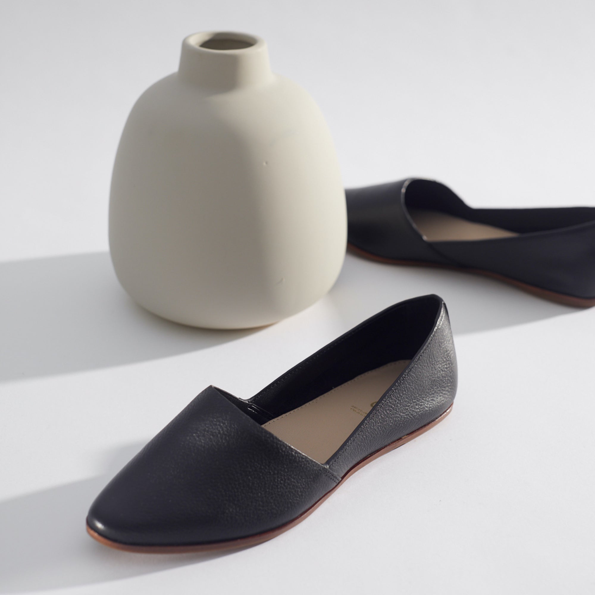 ALDO Blanchette slip-ons cuir femme noir