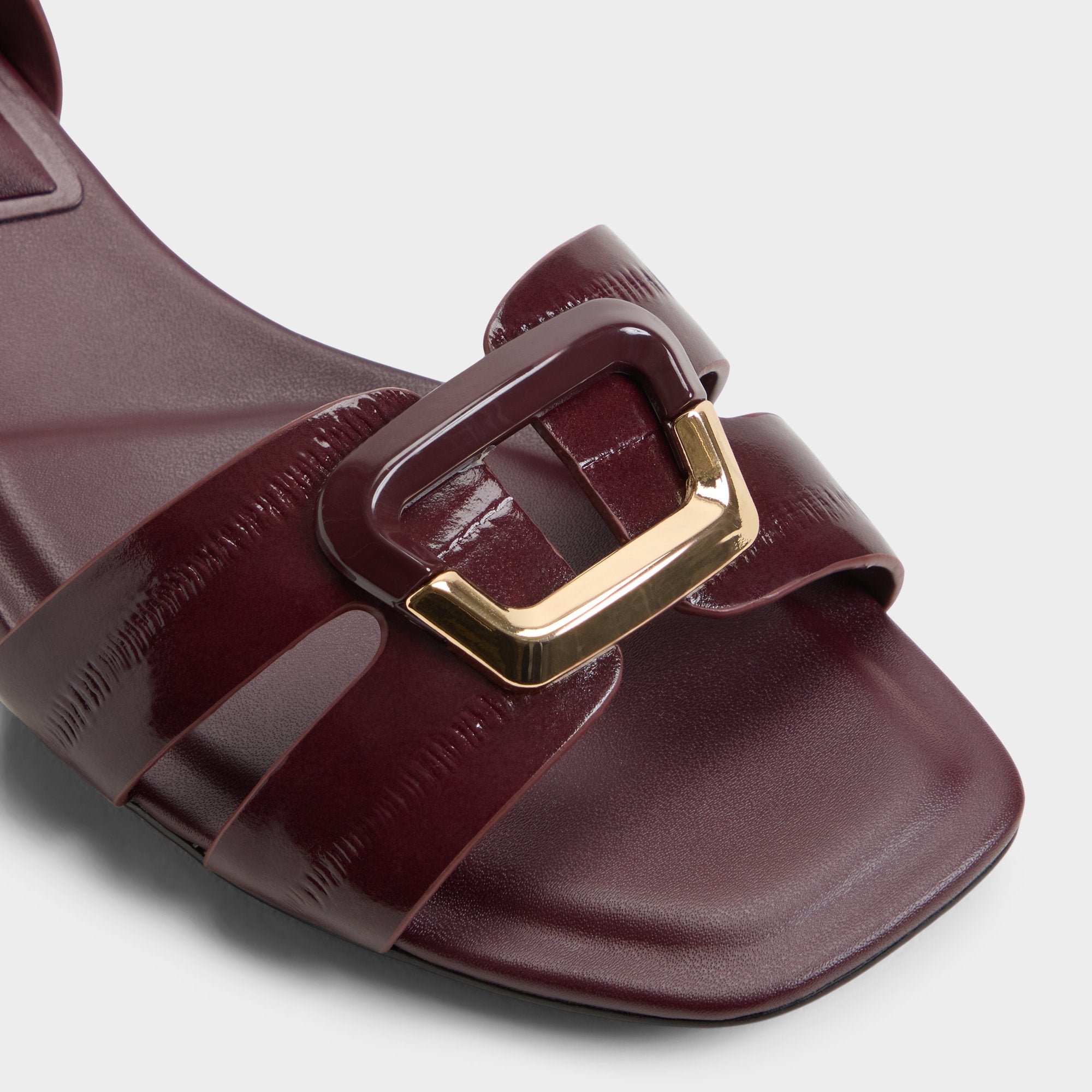 ALDO Alamaendar bottines bordeaux talon