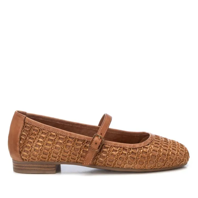 Carmela 16231701 ballerines ajourées camel bride