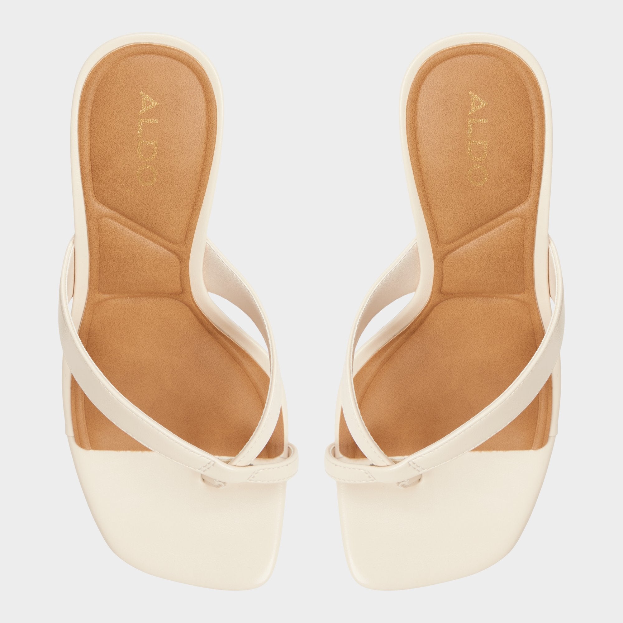 ALDO Haayssie bottes blanches femme talon