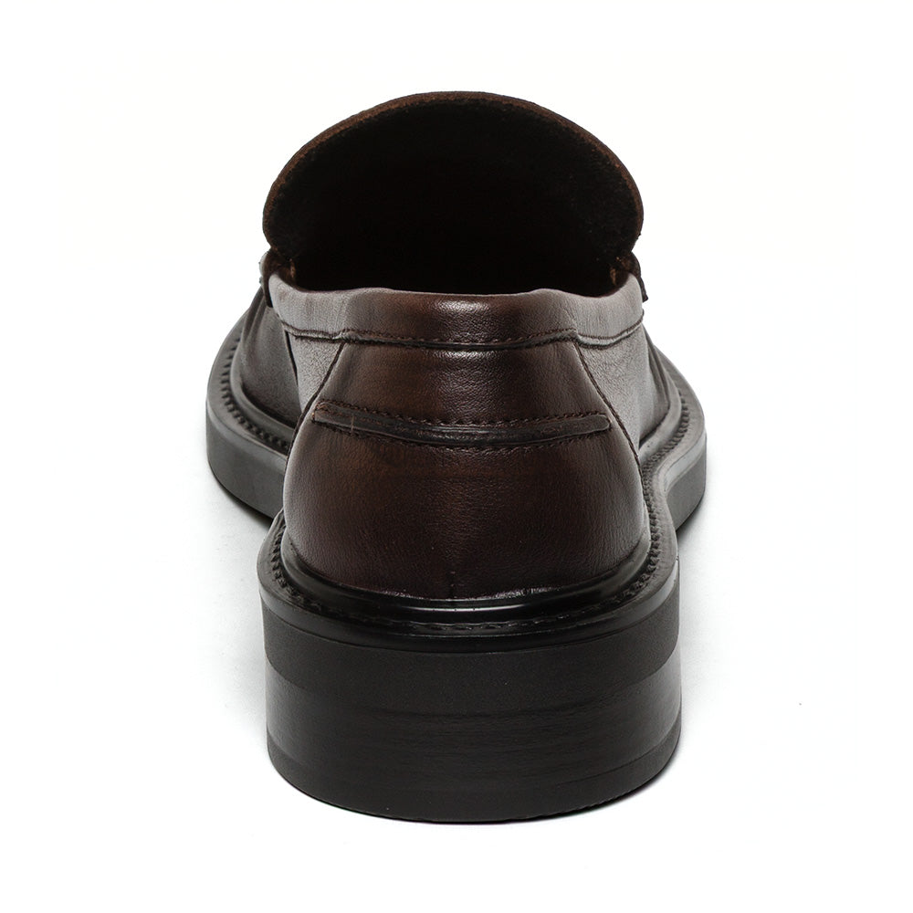 Steve Madden Nadya mocassins cuir marron foncé