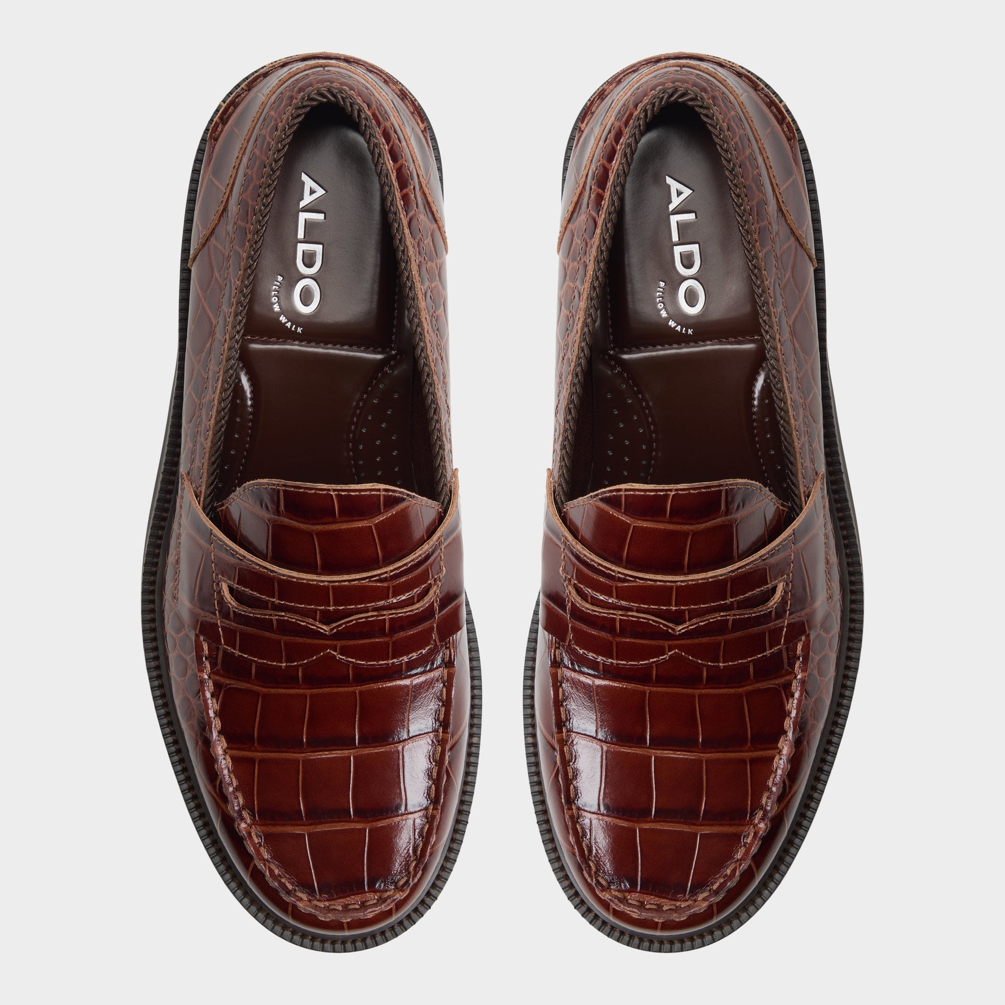 Aldo Ruffus mocassins marron homme
