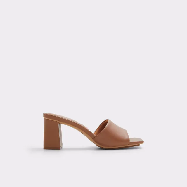 ALDO Vidish mules à talon bloc marron