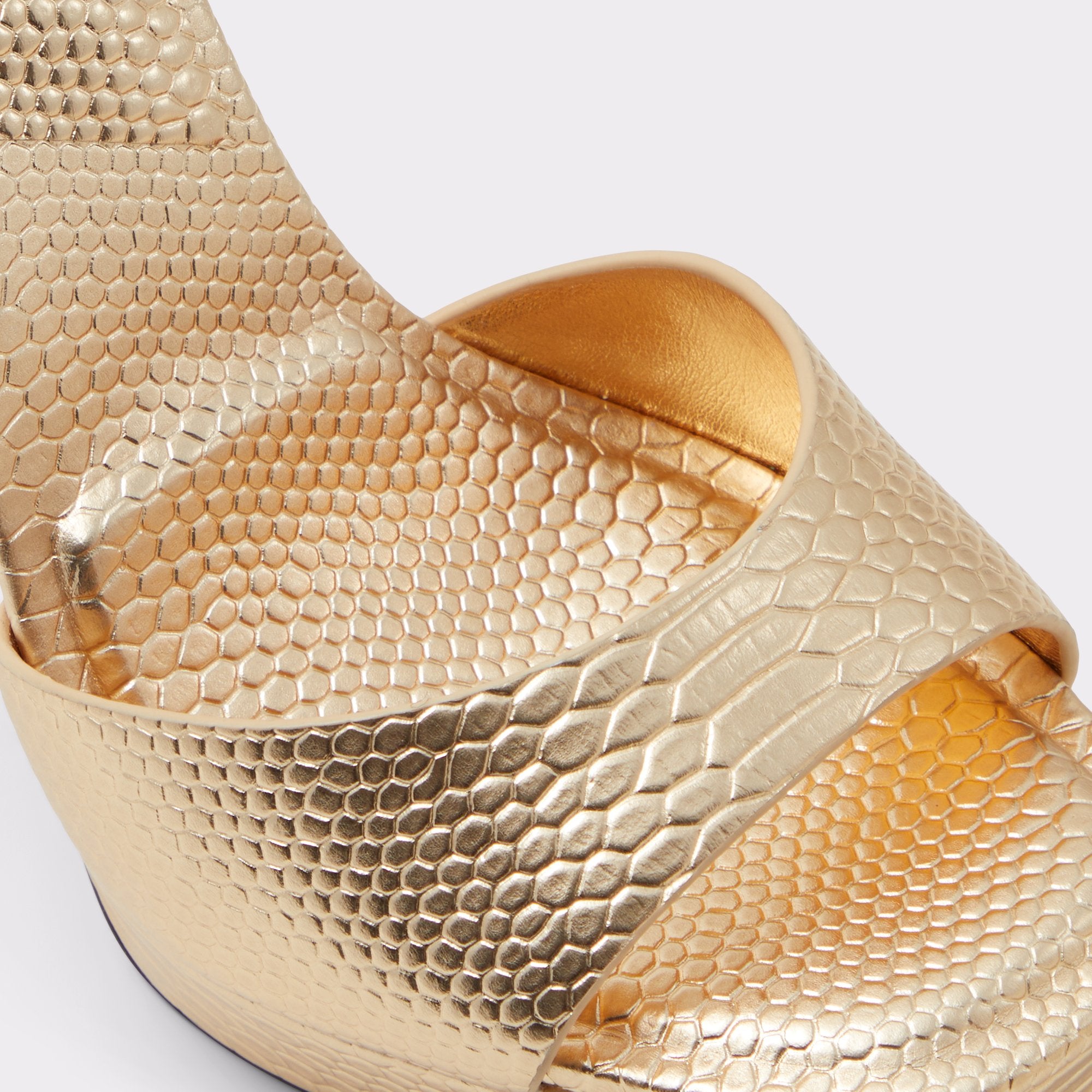 ALDO Medusa escarpins plateforme effet serpent