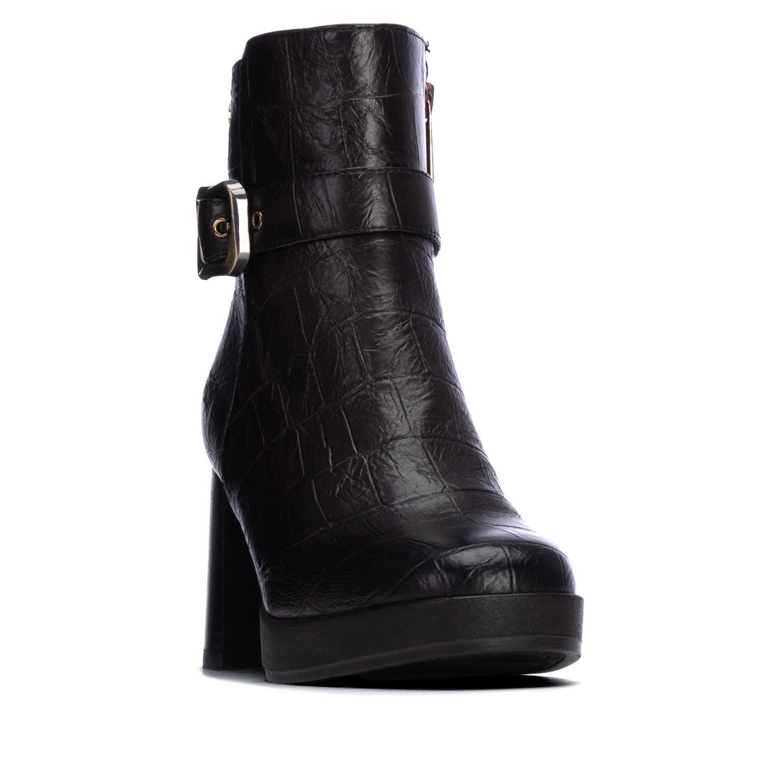Carmela 16430502 bottines femme marron talon moyen