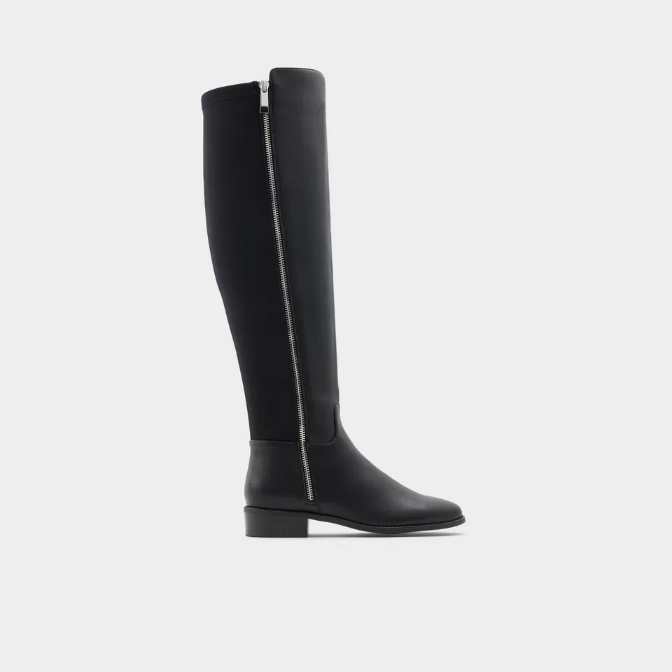 ALDO Aahliyah bottes hautes noires talon