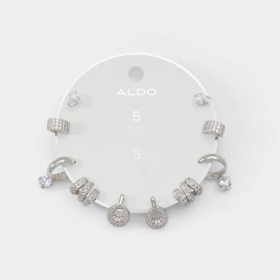 Aldo Fivelooks boucles d'oreilles femme lot