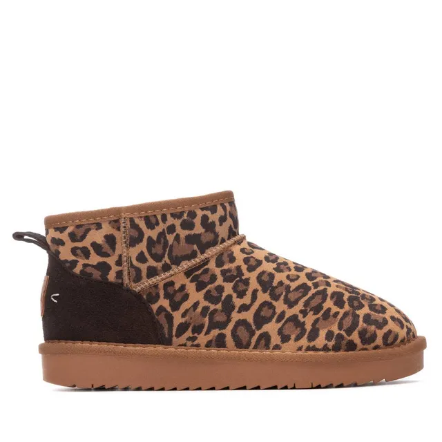 Carmela 16263505 bottines femme léopard fourrées