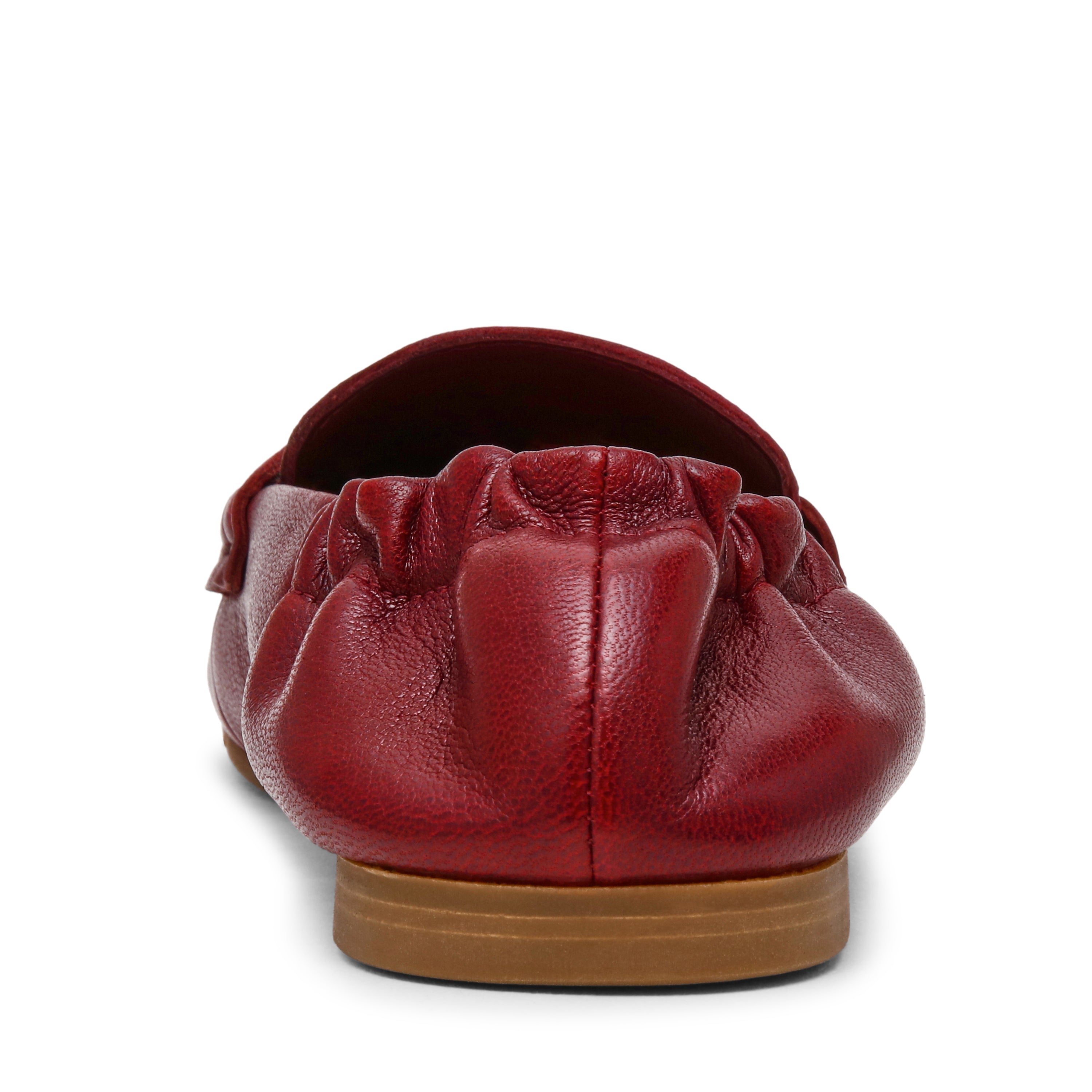 Steve Madden Newbury mocassins cuir bordeaux