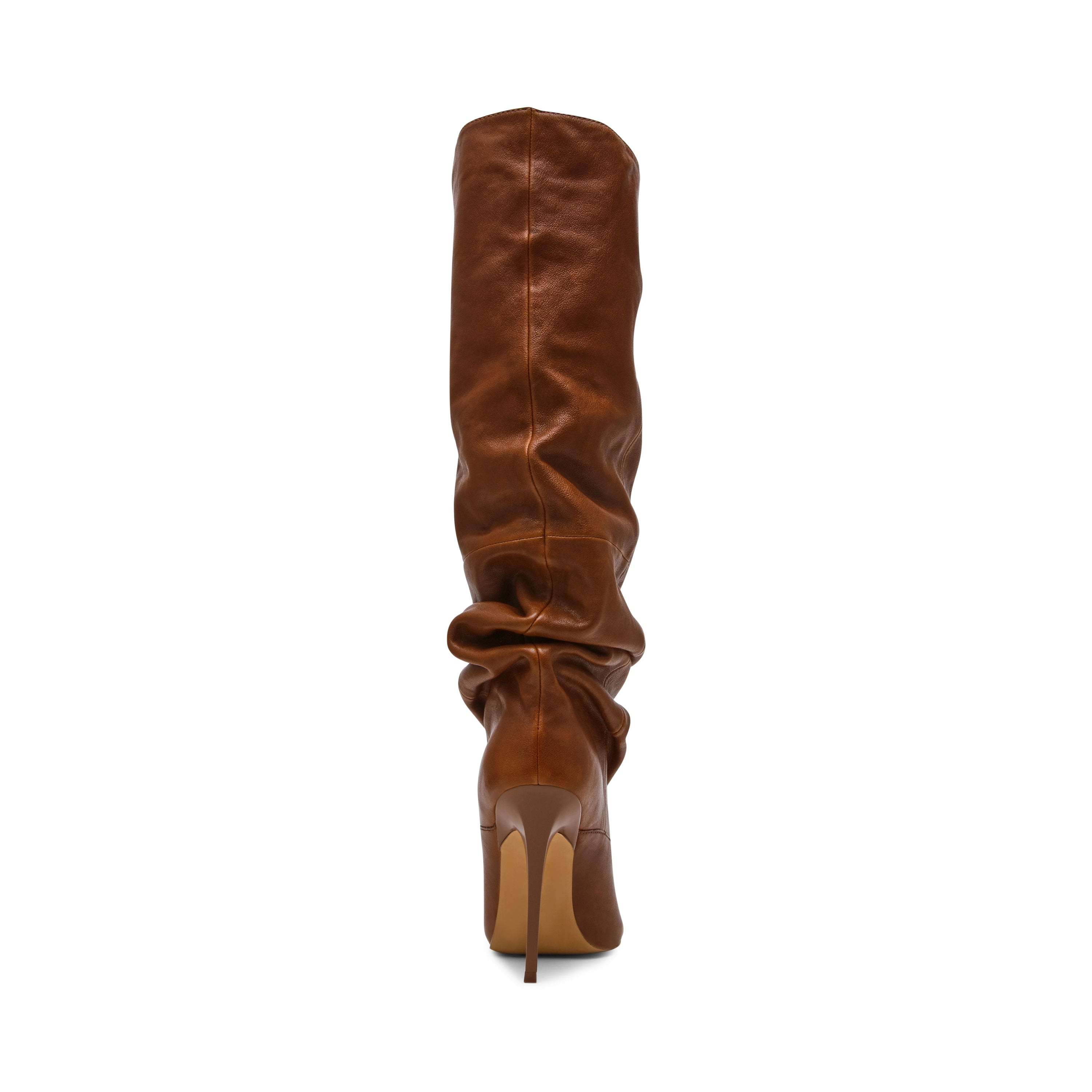Steve Madden Elona bottes marron cuir talon 10,5 cm