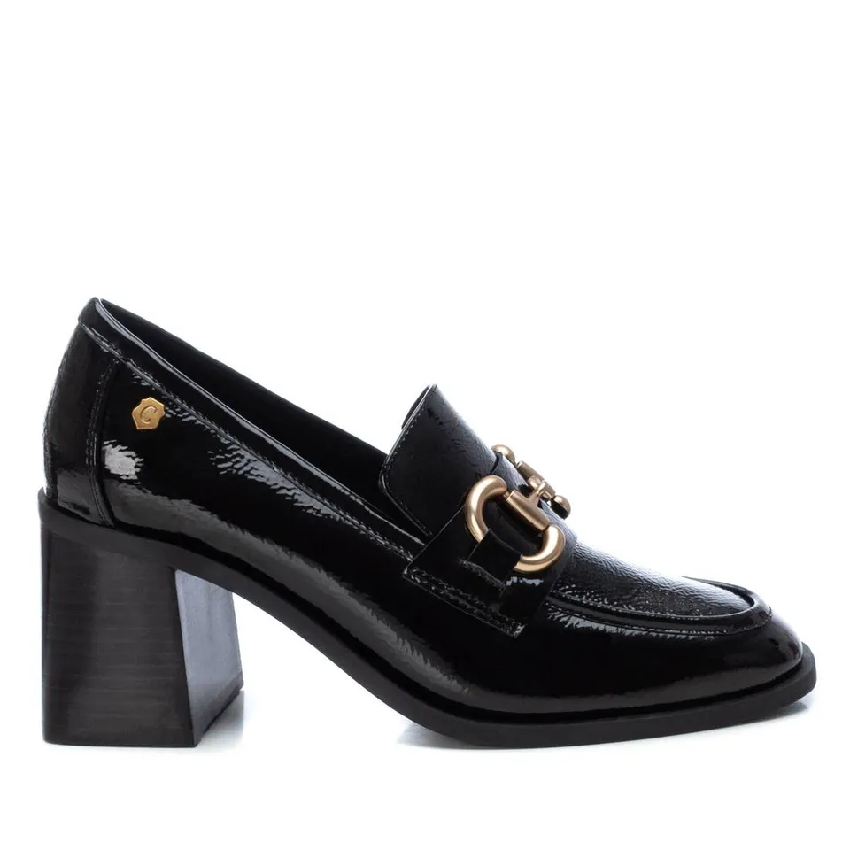 Carmela 16115701 mocassins femme cuir verni noir