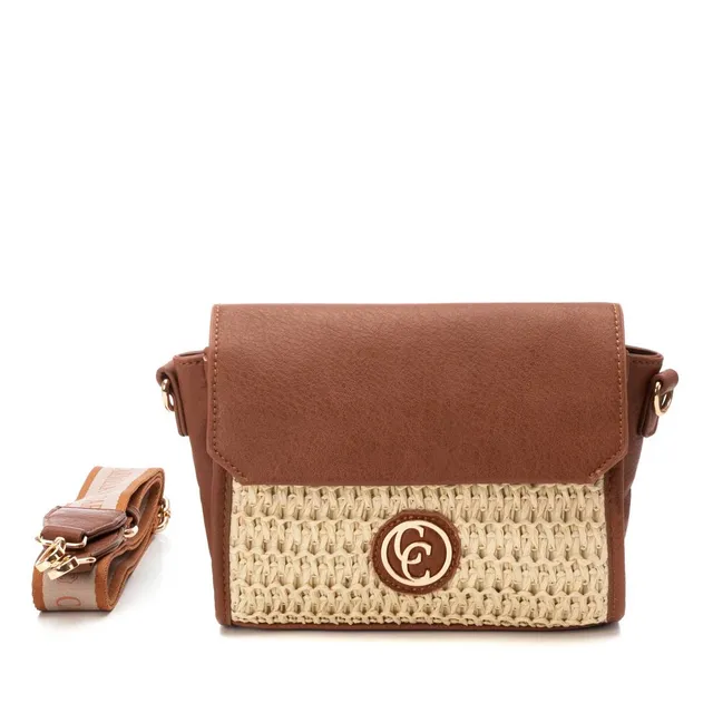 Carmela 18613101 sac bandoulière raphia marron
