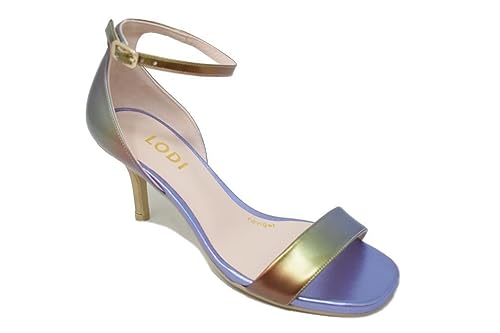 Lodi Jatuso-Bi escarpins lilas cuir talon moyen