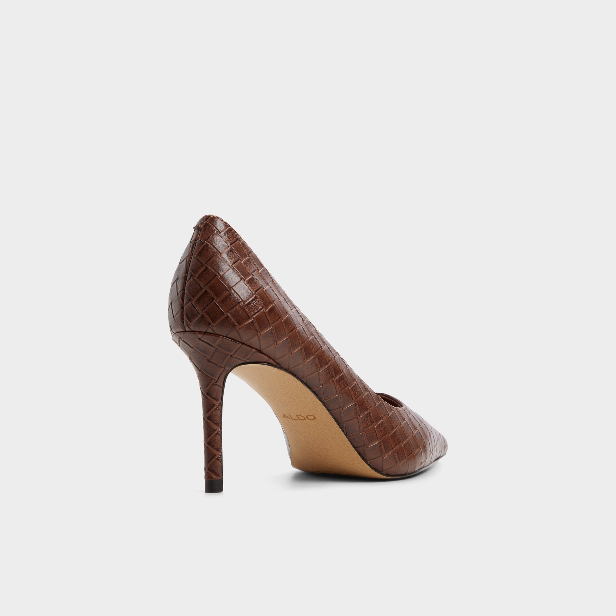 ALDO Somaya escarpins femme marron tissé