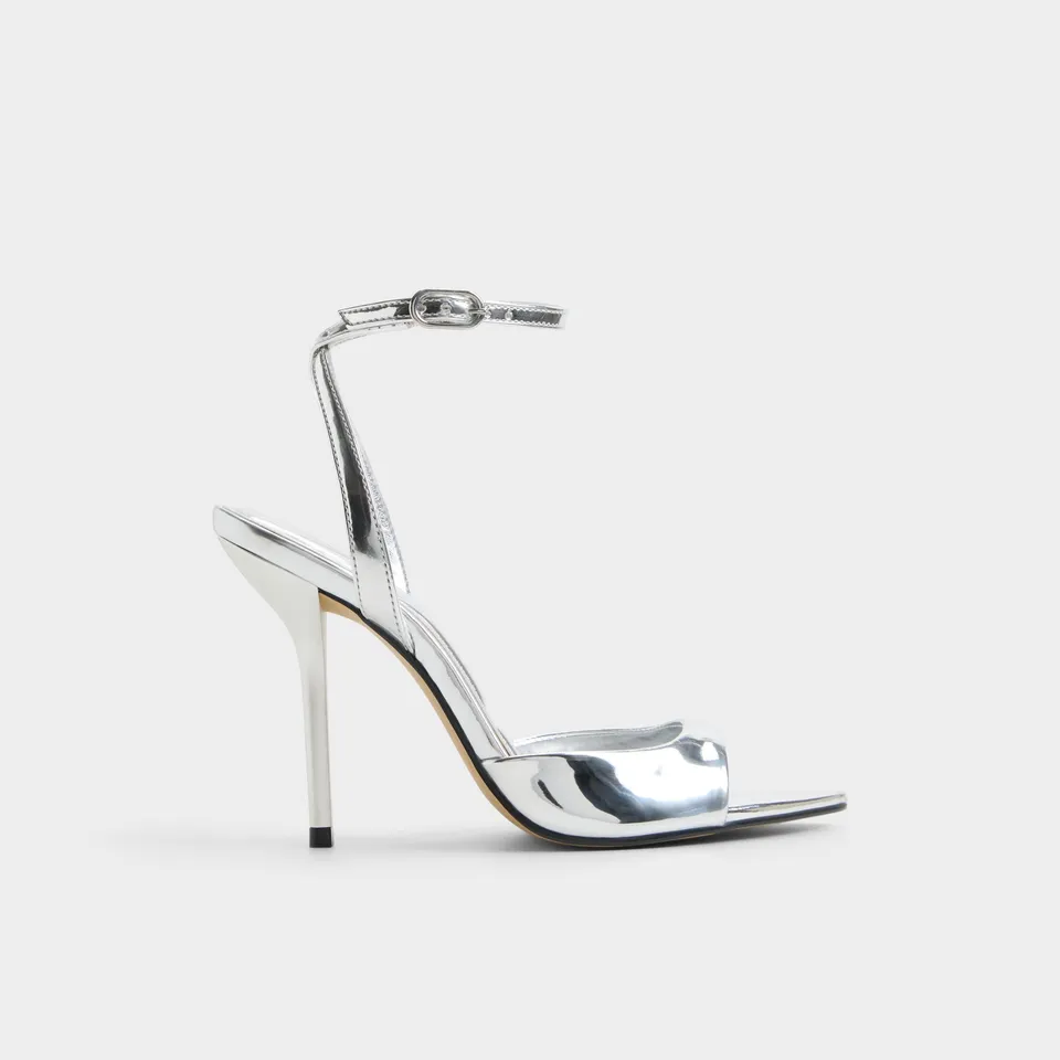 ALDO Forevermore sandales à talon argenté