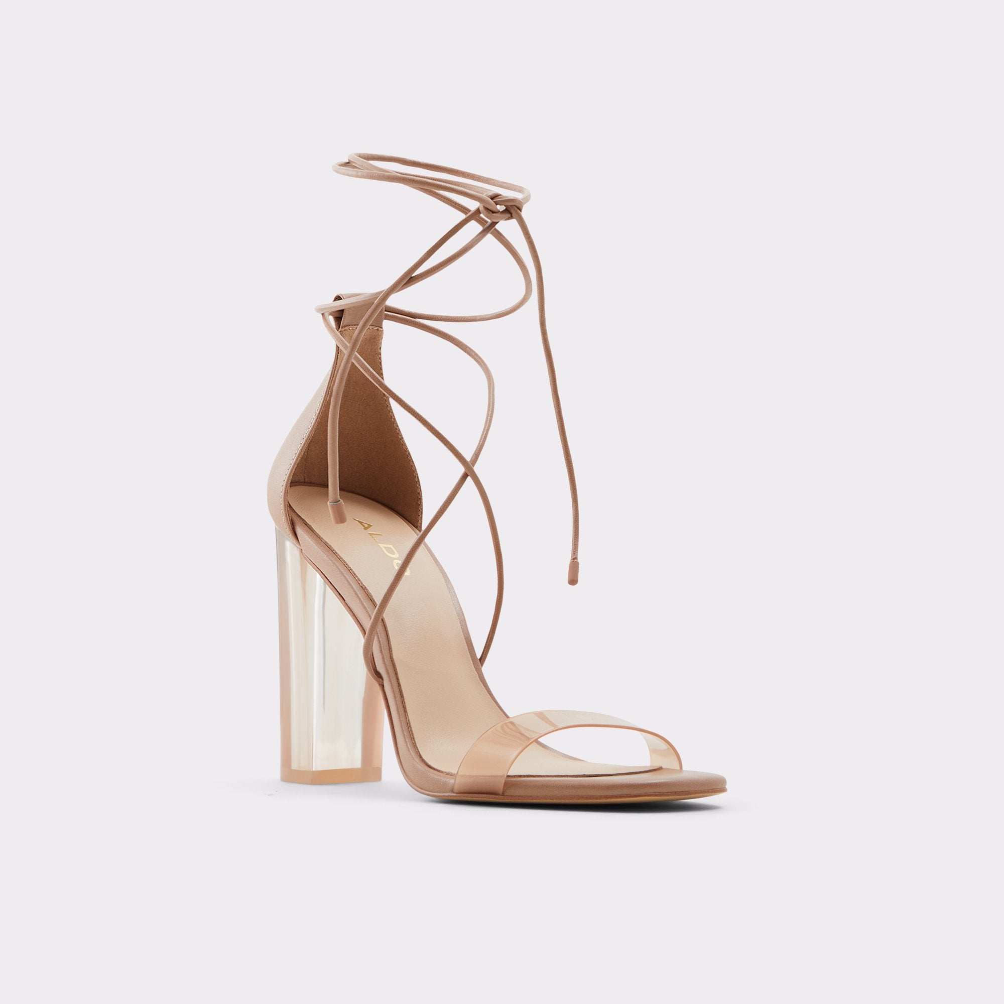Aldo Onardonia escarpin nude femme bout carré