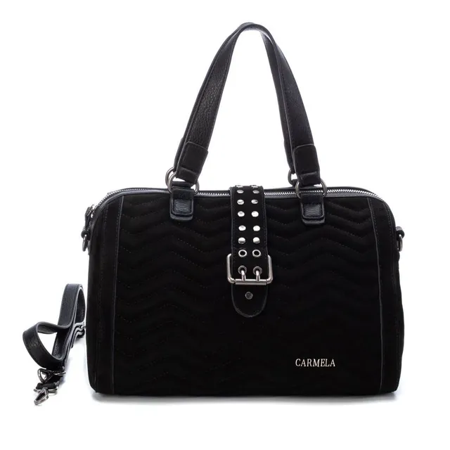Carmela 18601101 sac bowling noir taille unique zigzag