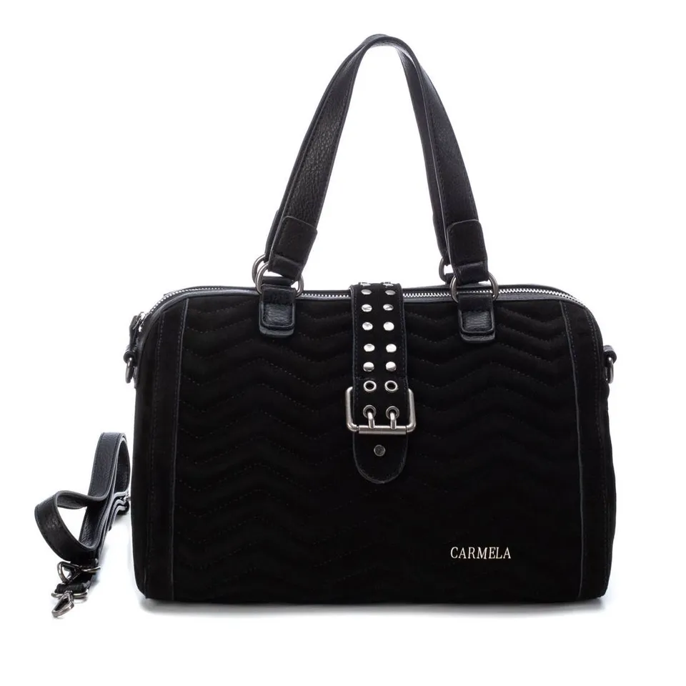 Carmela 18601101 sac bowling noir taille unique zigzag
