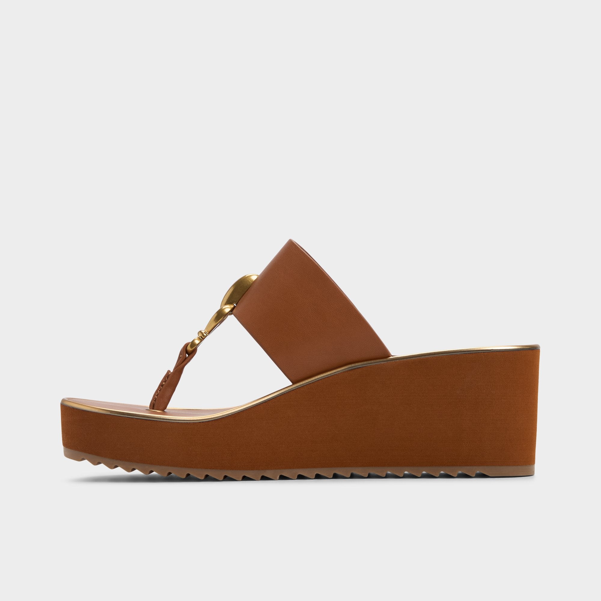 ALDO Penelopy sandales compensées marron