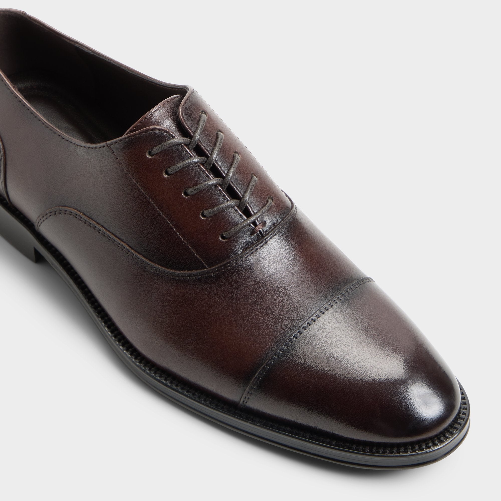 ALDO Fez bottines cuir marron style derby