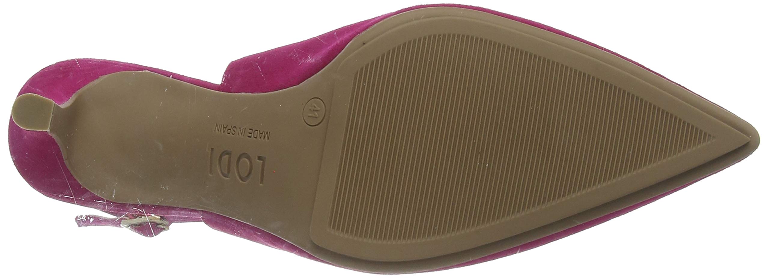 Lodi Raian-TP escarpins noir ouvert talon 9,5 cm