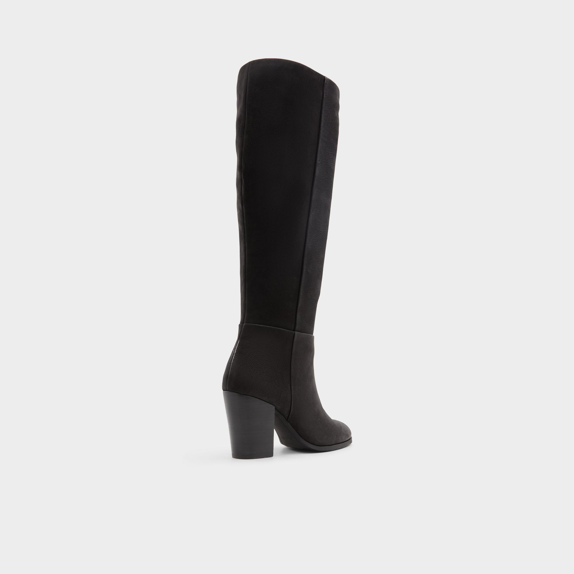 Aldo Belide bottes hautes noires talon bloc