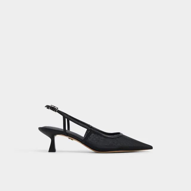 ALDO Maxina sandales noires talon kitten