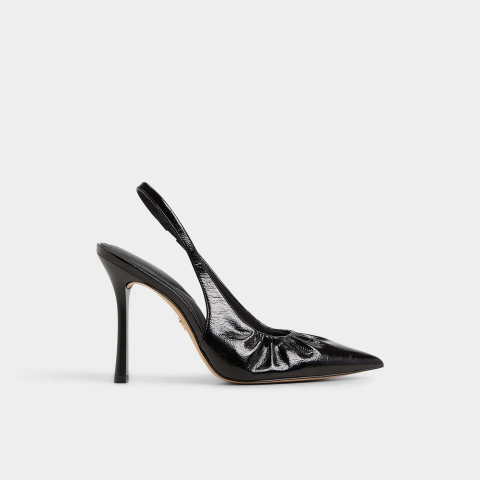 ALDO Mystie escarpins slingback noirs vernis