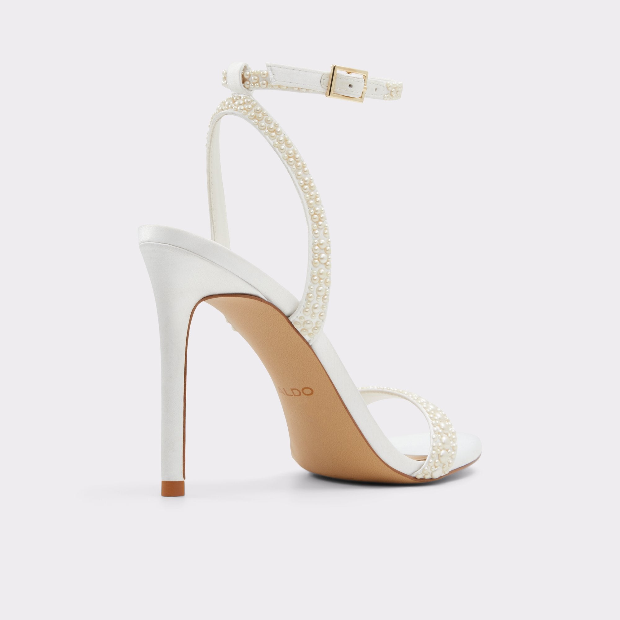 ALDO Perlea sandales blanches strass