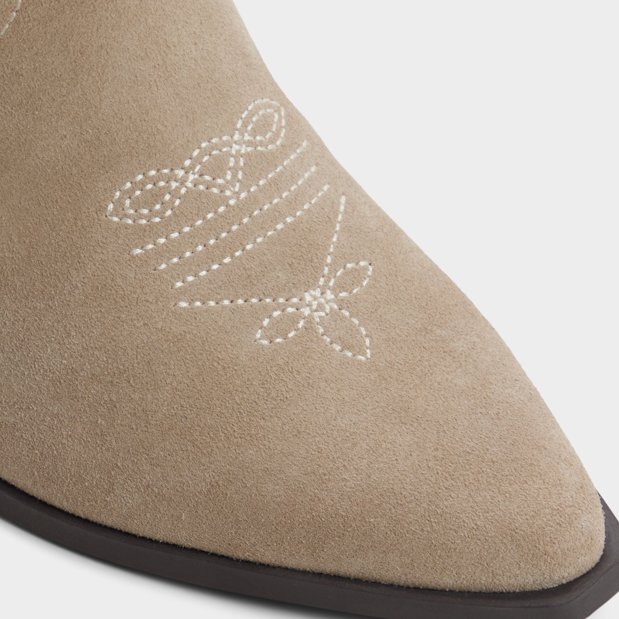 ALDO Ybe bottes western suède à talon