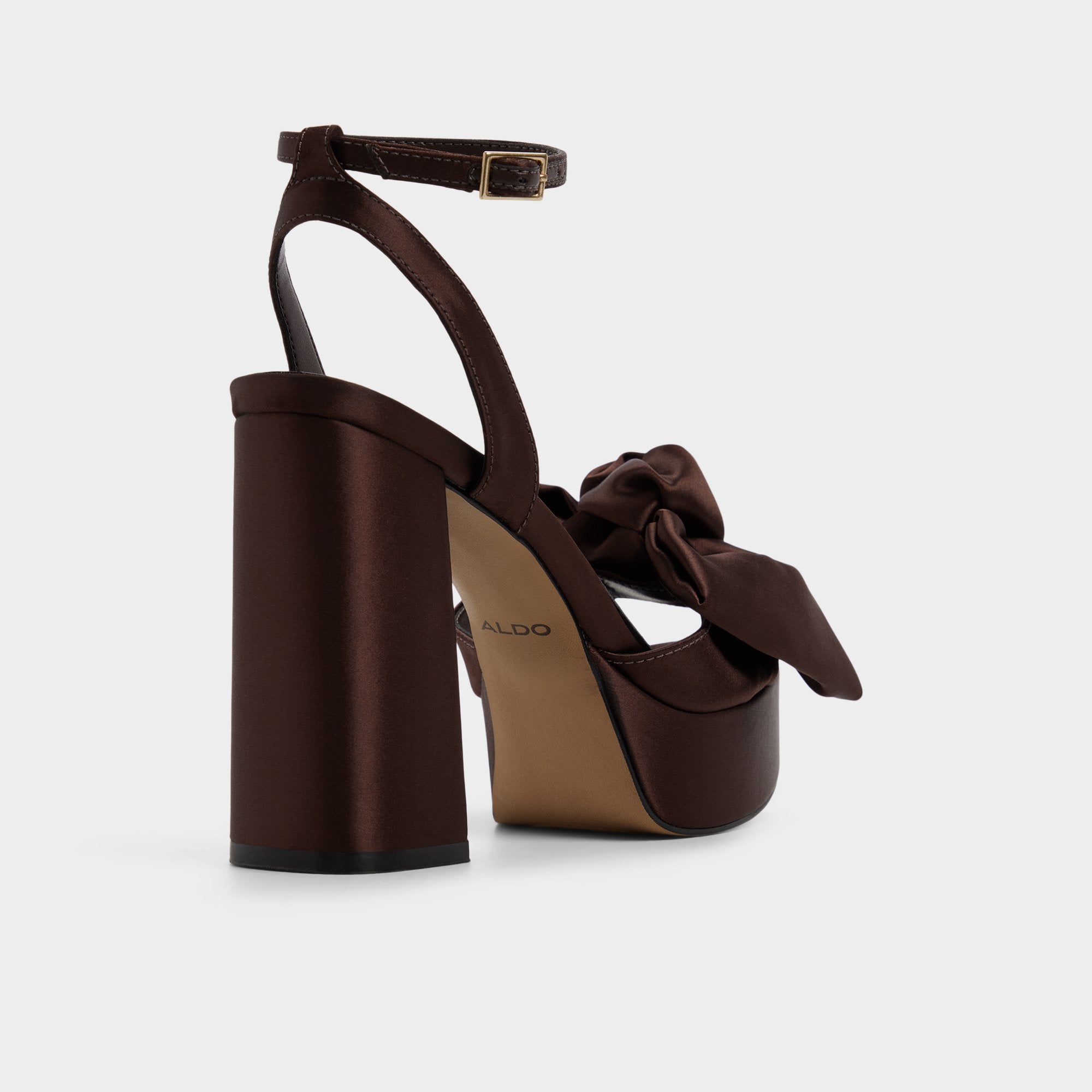 ALDO Luscious escarpins satin à nœud plateforme